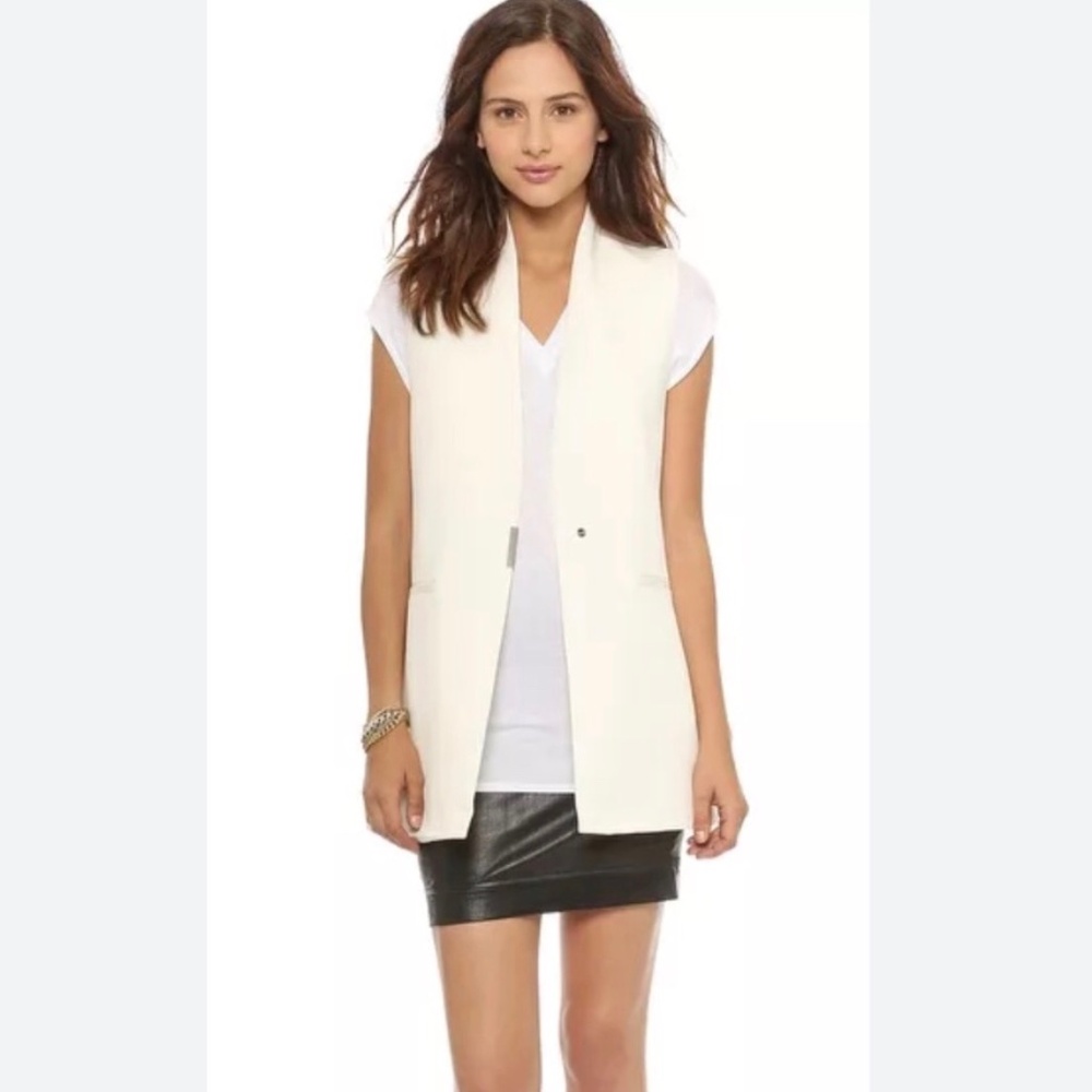 Helmut Lang Erosion Longline Vest